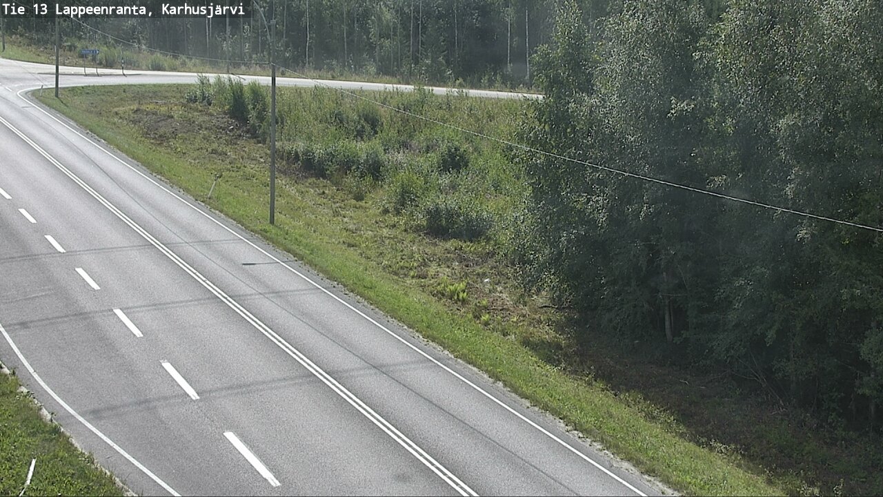 Kelikamerat Kuva Tie 13 Karhusjärvi, Lappeenranta, Etelä-Karjala