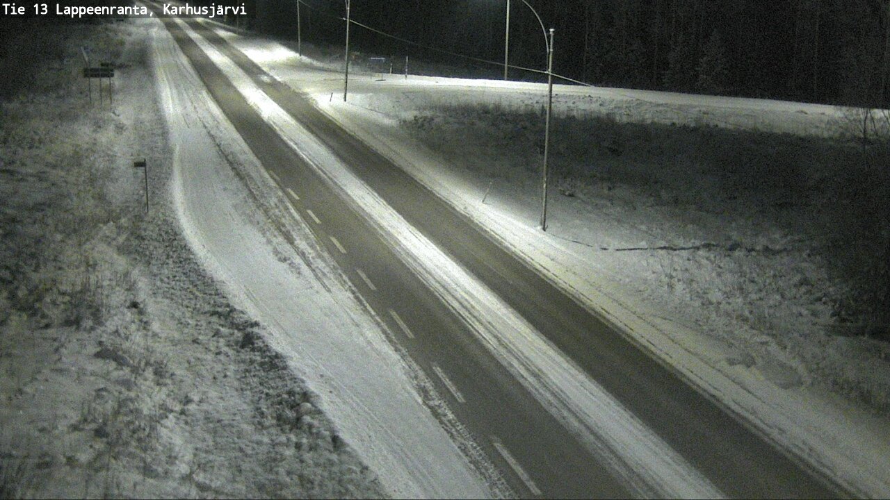 Kelikamerat Kuva Tie 13 Karhusjärvi, Lappeenranta, Etelä-Karjala