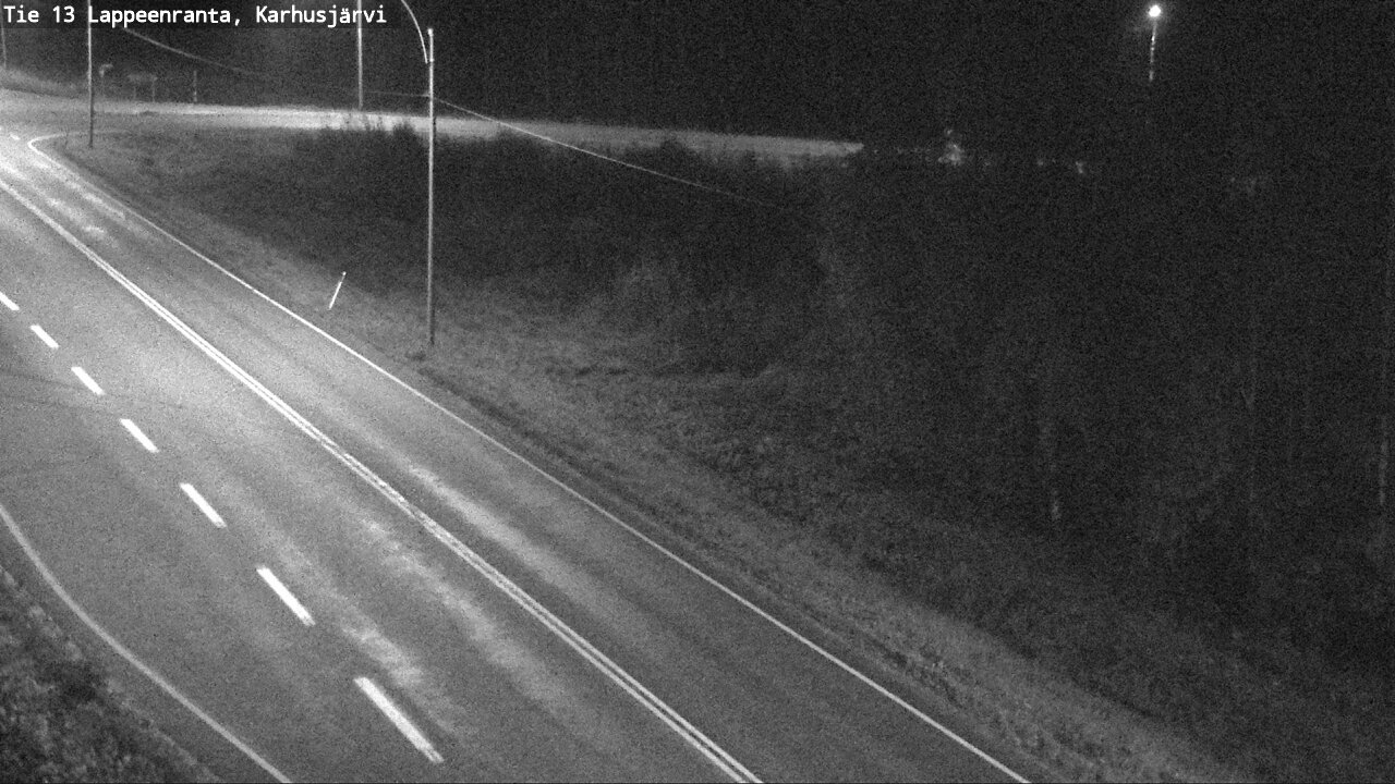 Weather Camera Image Road 13 Karhusjärvi, Lappeenranta, Etelä-Karjala