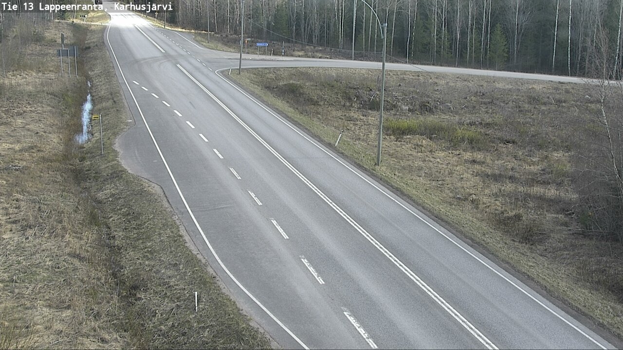 Kelikamerat Kuva Tie 13 Karhusjärvi, Lappeenranta, Etelä-Karjala