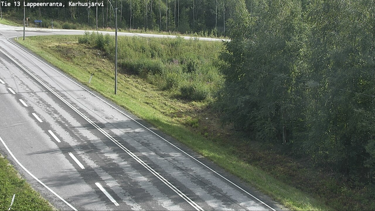 Kelikamerat Kuva Tie 13 Karhusjärvi, Lappeenranta, Etelä-Karjala