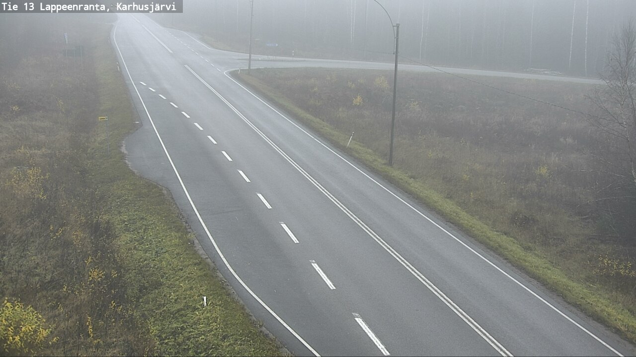 Kelikamerat Kuva Tie 13 Karhusjärvi, Lappeenranta, Etelä-Karjala