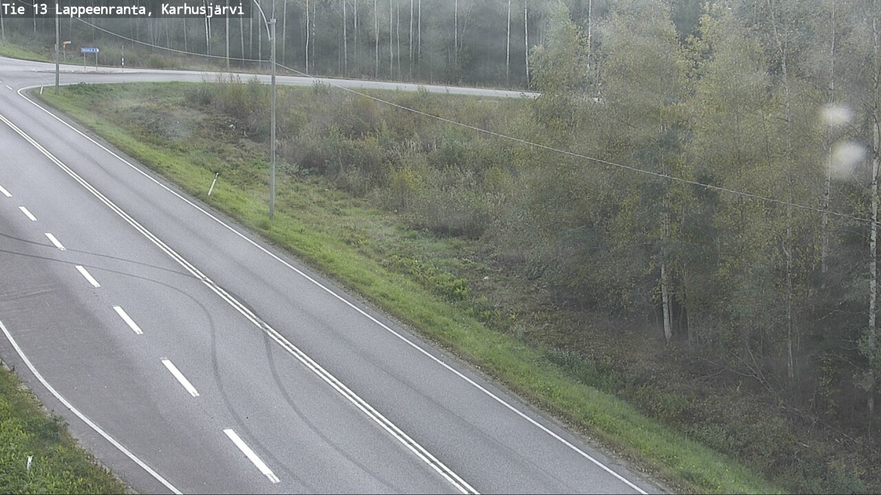 Kelikamerat Kuva Tie 13 Karhusjärvi, Lappeenranta, Etelä-Karjala