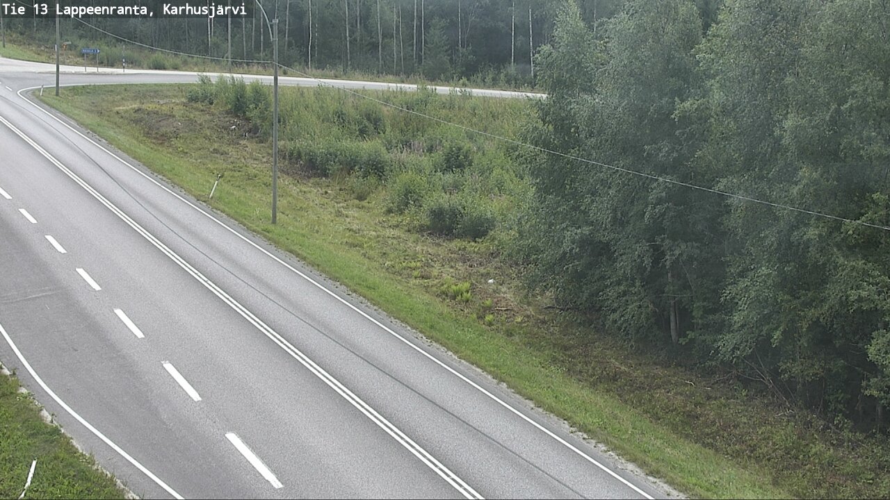 Kelikamerat Kuva Tie 13 Karhusjärvi, Lappeenranta, Etelä-Karjala
