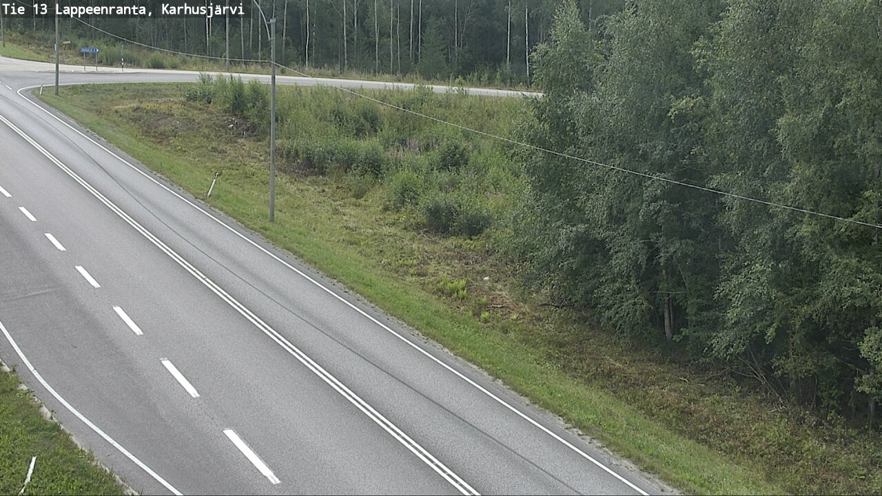Kelikamerat Kuva Tie 13 Karhusjärvi, Lappeenranta, Etelä-Karjala