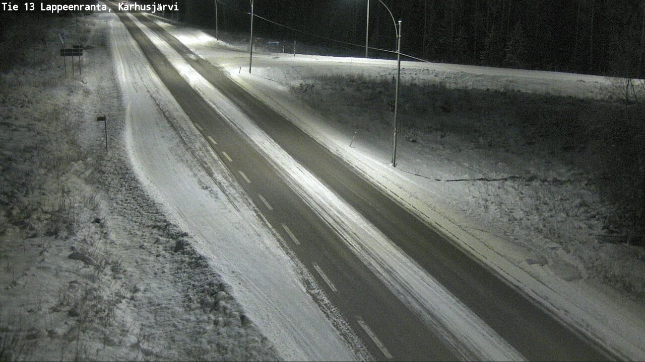 Kelikamerat Kuva Tie 13 Karhusjärvi, Lappeenranta, Etelä-Karjala