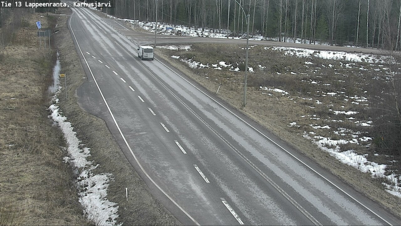 Kelikamerat Kuva Tie 13 Karhusjärvi, Lappeenranta, Etelä-Karjala