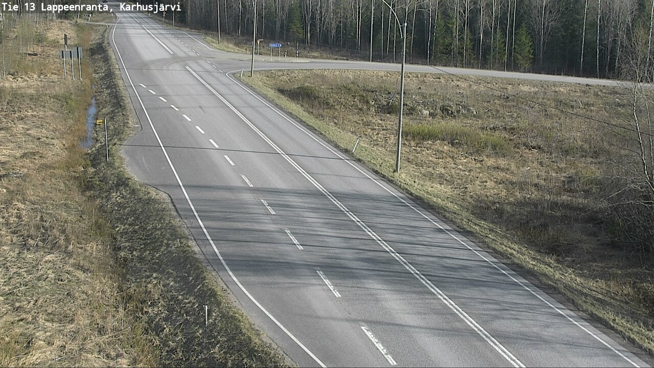 Kelikamerat Kuva Tie 13 Karhusjärvi, Lappeenranta, Etelä-Karjala
