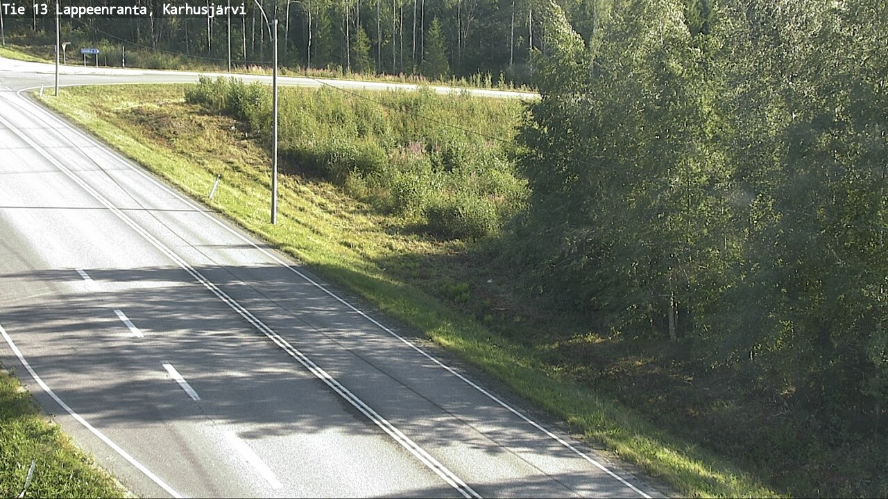 Kelikamerat Kuva Tie 13 Karhusjärvi, Lappeenranta, Etelä-Karjala