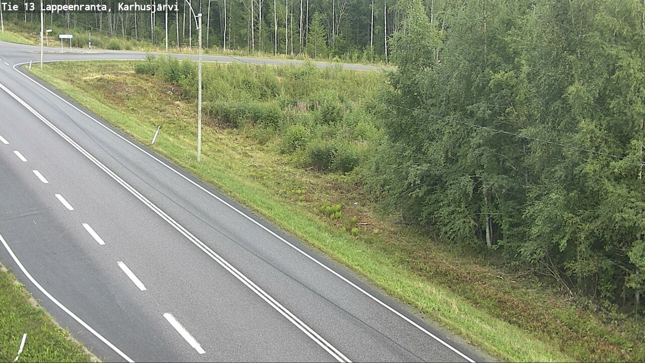 Kelikamerat Kuva Tie 13 Karhusjärvi, Lappeenranta, Etelä-Karjala