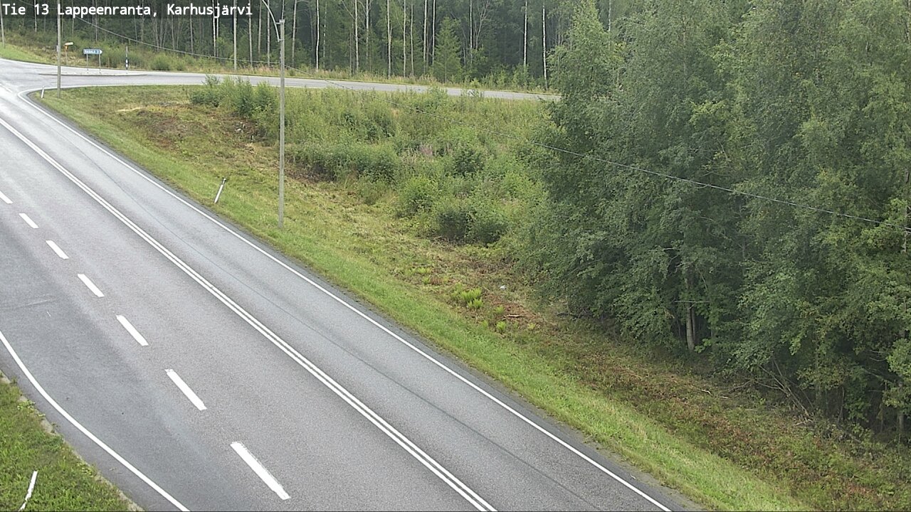 Kelikamerat Kuva Tie 13 Karhusjärvi, Lappeenranta, Etelä-Karjala
