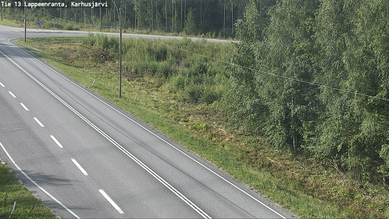Kelikamerat Kuva Tie 13 Karhusjärvi, Lappeenranta, Etelä-Karjala