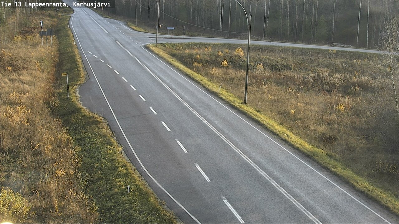 Kelikamerat Kuva Tie 13 Karhusjärvi, Lappeenranta, Etelä-Karjala