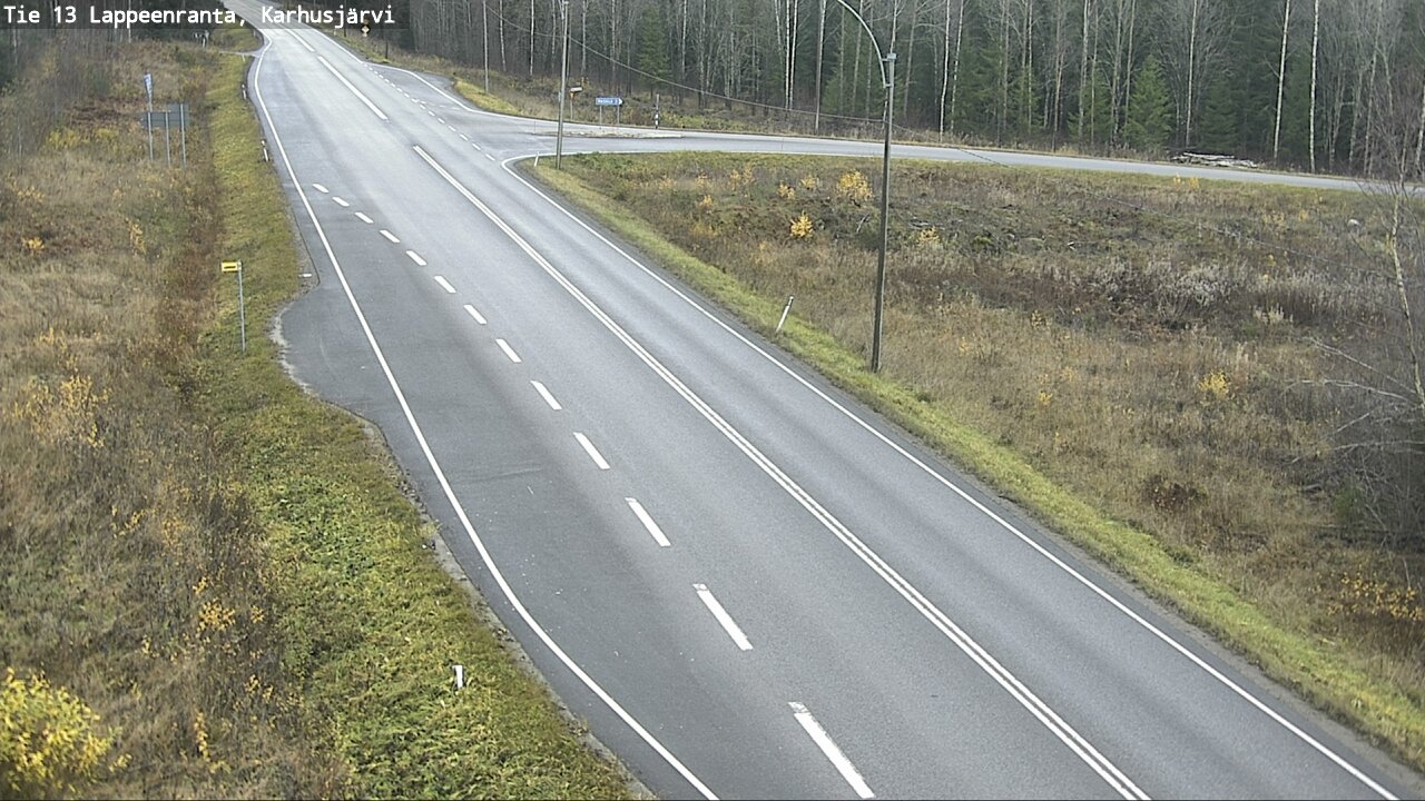 Kelikamerat Kuva Tie 13 Karhusjärvi, Lappeenranta, Etelä-Karjala