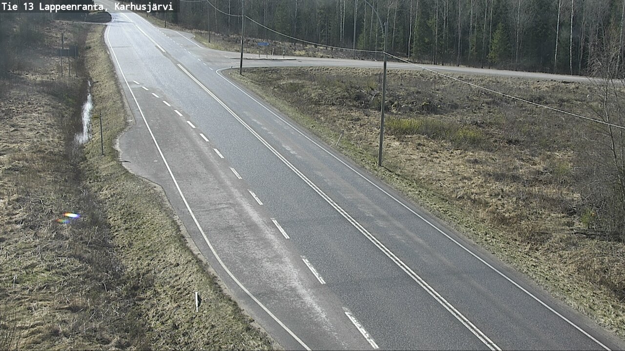 Kelikamerat Kuva Tie 13 Karhusjärvi, Lappeenranta, Etelä-Karjala