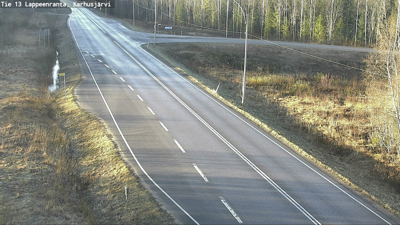 Kelikamerat Kuva Tie 13 Karhusjärvi, Lappeenranta, Etelä-Karjala