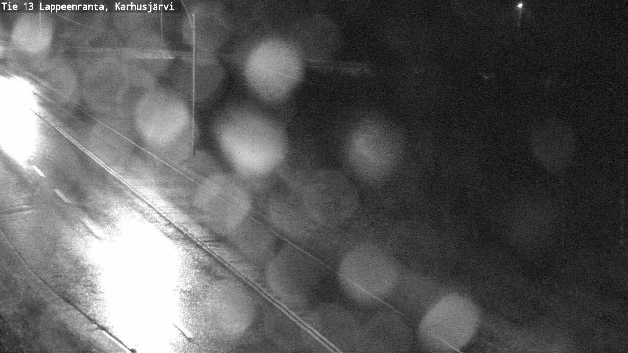 Weather Camera Image Road 13 Karhusjärvi, Lappeenranta, Etelä-Karjala