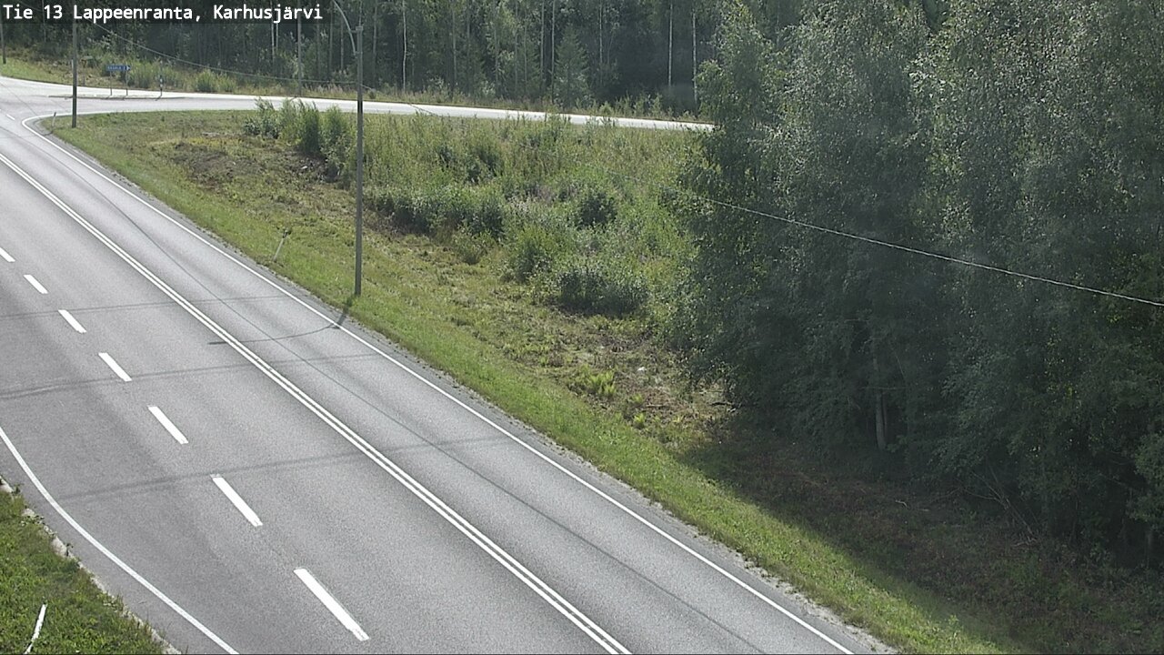 Kelikamerat Kuva Tie 13 Karhusjärvi, Lappeenranta, Etelä-Karjala
