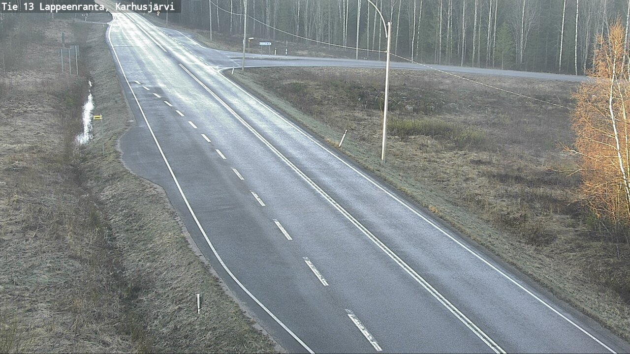 Kelikamerat Kuva Tie 13 Karhusjärvi, Lappeenranta, Etelä-Karjala