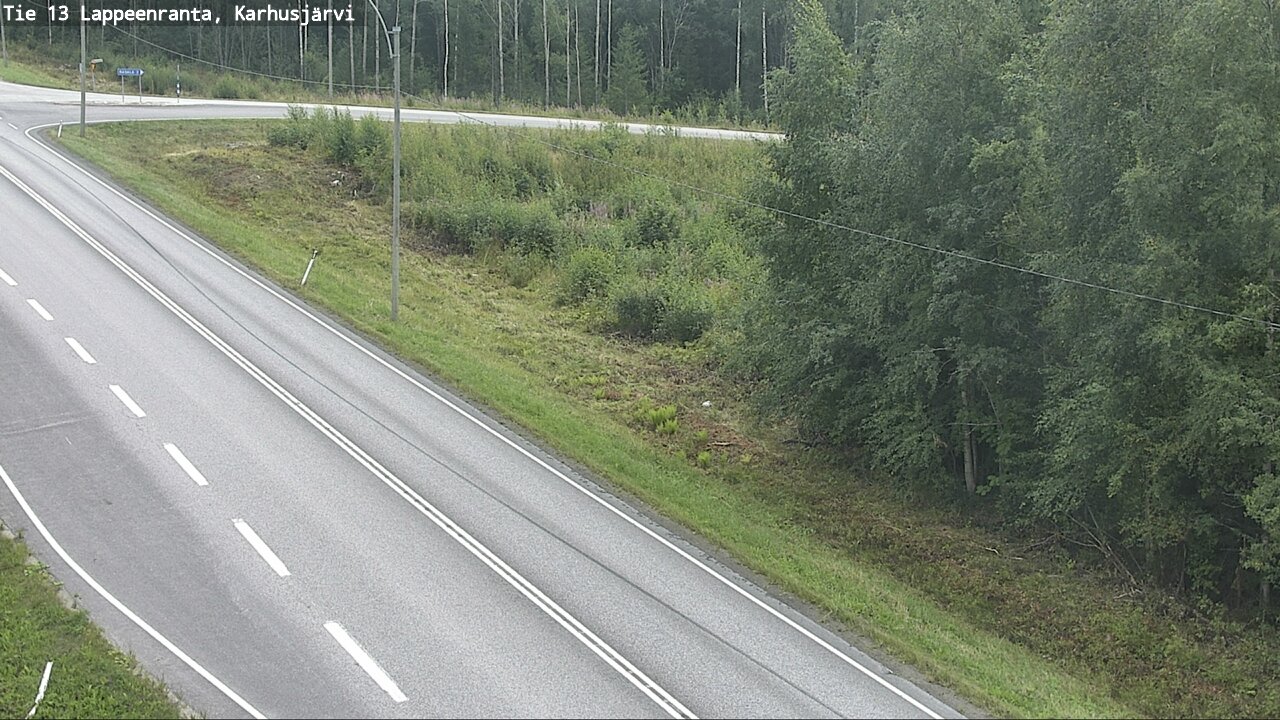 Kelikamerat Kuva Tie 13 Karhusjärvi, Lappeenranta, Etelä-Karjala