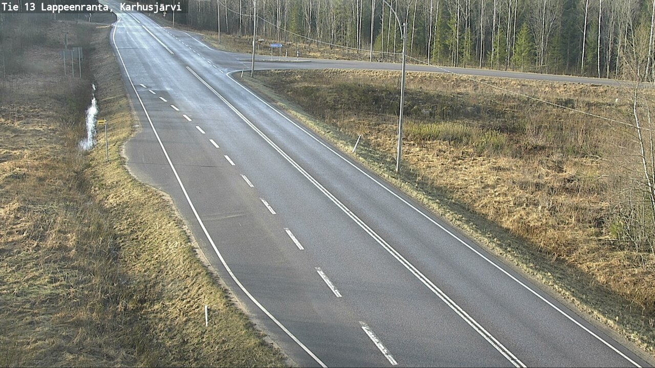 Kelikamerat Kuva Tie 13 Karhusjärvi, Lappeenranta, Etelä-Karjala