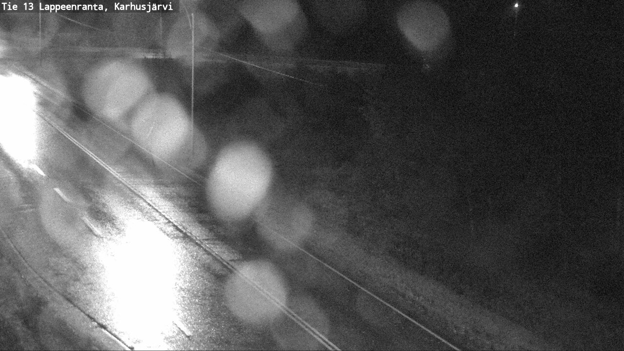 Weather Camera Image Road 13 Karhusjärvi, Lappeenranta, Etelä-Karjala
