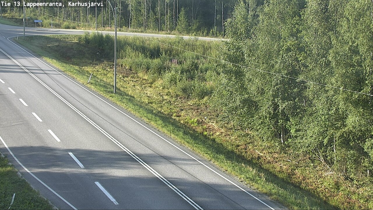 Kelikamerat Kuva Tie 13 Karhusjärvi, Lappeenranta, Etelä-Karjala