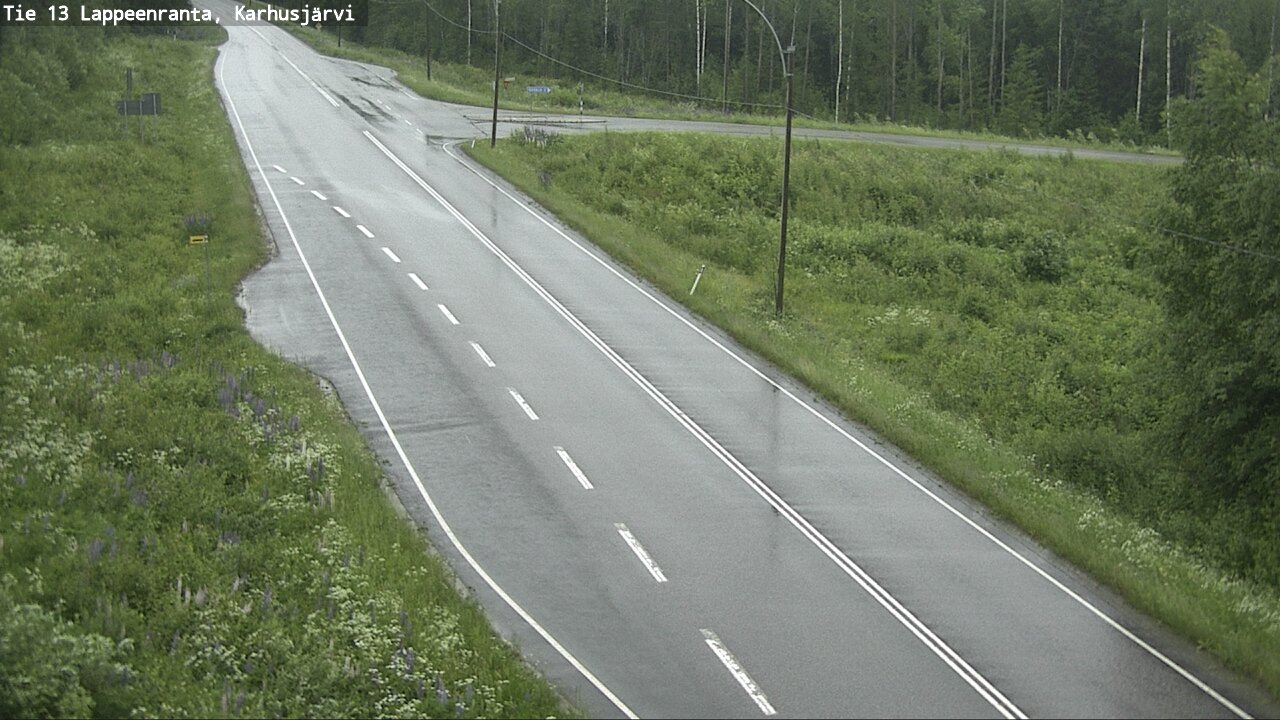 Kelikamerat Kuva Tie 13 Karhusjärvi, Lappeenranta, Etelä-Karjala