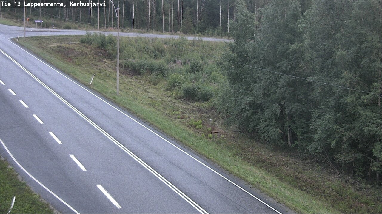 Kelikamerat Kuva Tie 13 Karhusjärvi, Lappeenranta, Etelä-Karjala
