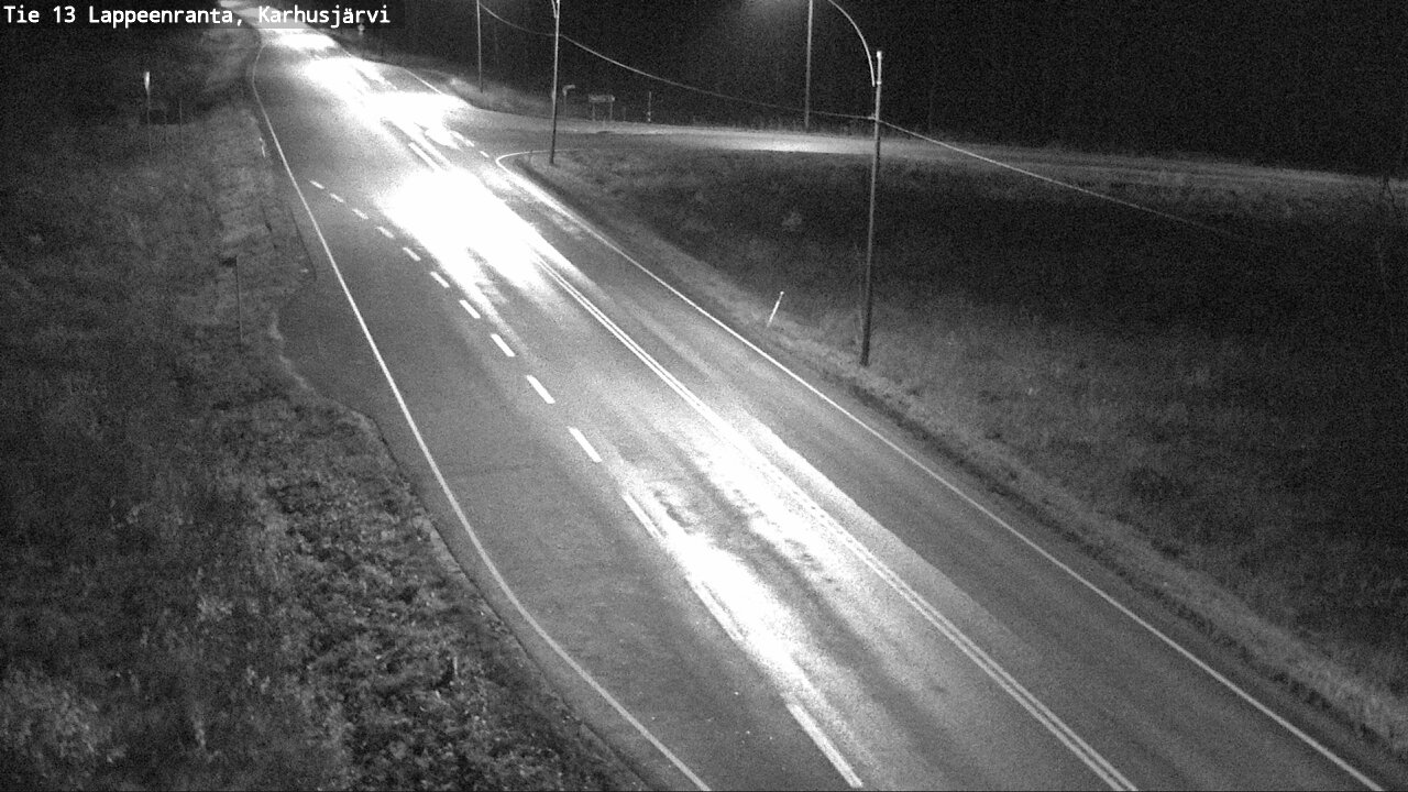 Weather Camera Image Road 13 Karhusjärvi, Lappeenranta, Etelä-Karjala