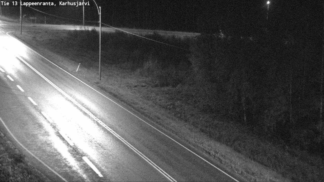 Weather Camera Image Road 13 Karhusjärvi, Lappeenranta, Etelä-Karjala