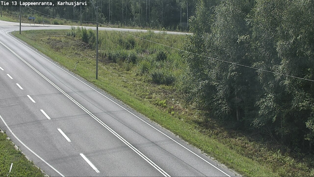 Kelikamerat Kuva Tie 13 Karhusjärvi, Lappeenranta, Etelä-Karjala