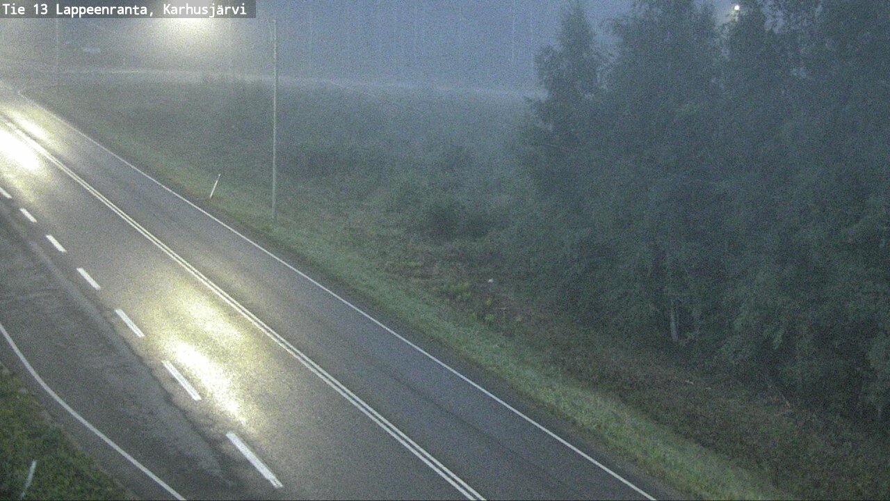 Kelikamerat Kuva Tie 13 Karhusjärvi, Lappeenranta, Etelä-Karjala