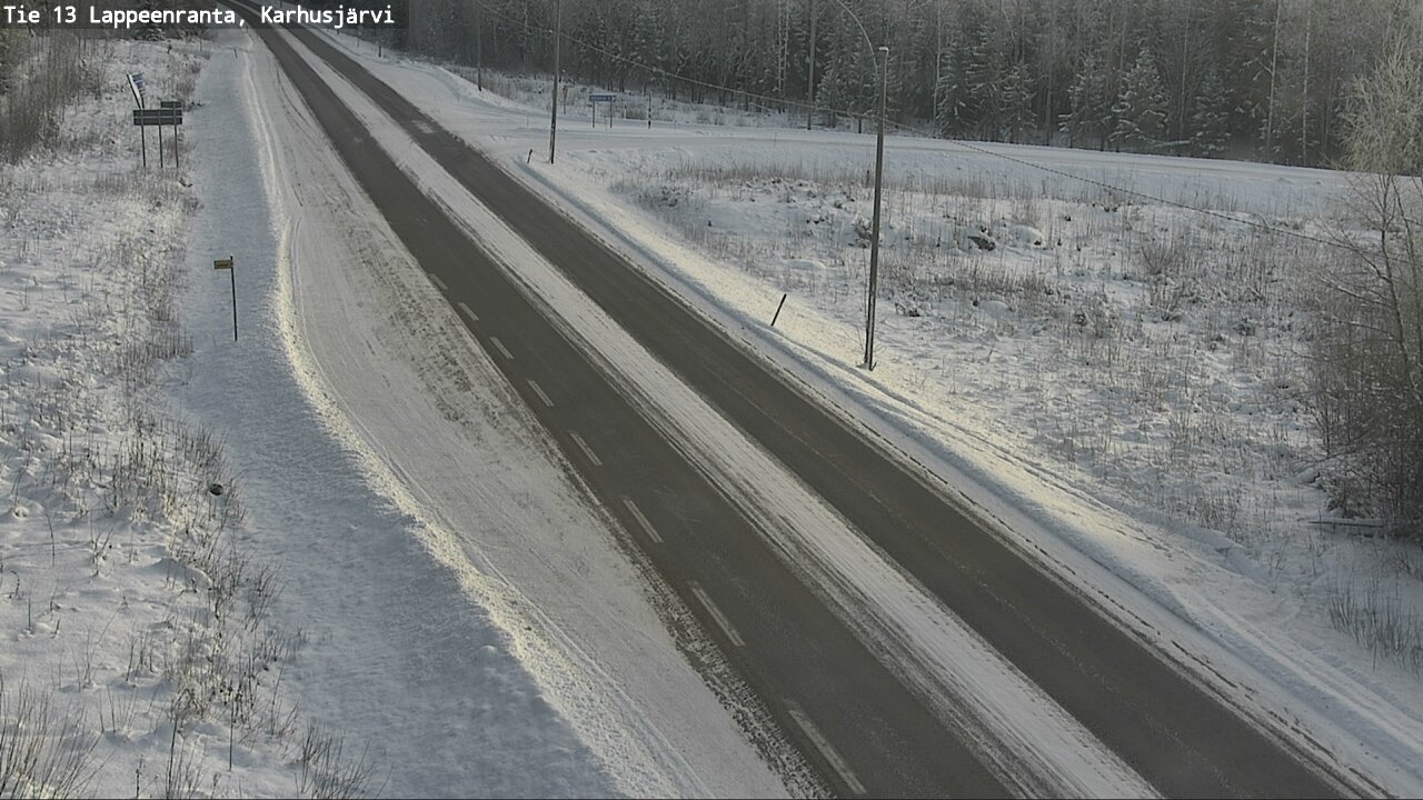 Kelikamerat Kuva Tie 13 Karhusjärvi, Lappeenranta, Etelä-Karjala