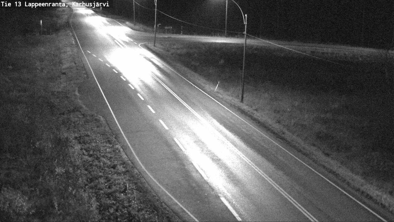 Weather Camera Image Road 13 Karhusjärvi, Lappeenranta, Etelä-Karjala