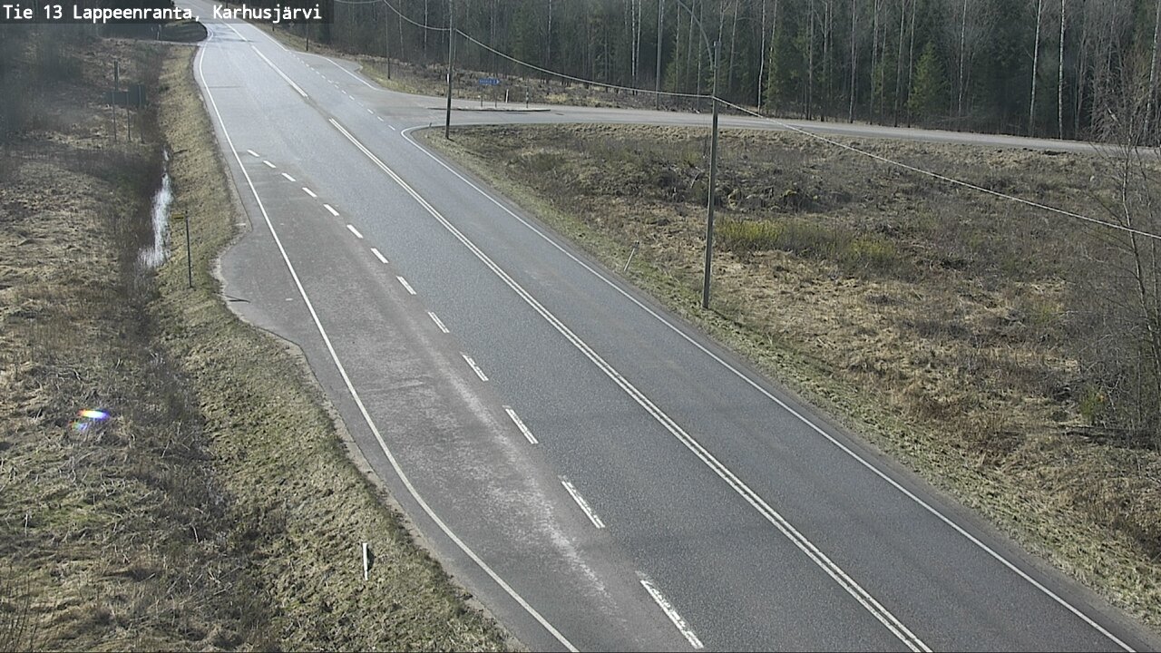 Kelikamerat Kuva Tie 13 Karhusjärvi, Lappeenranta, Etelä-Karjala