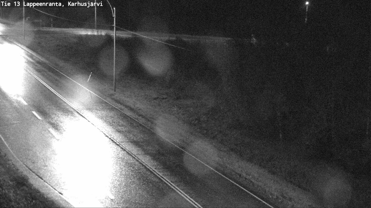 Weather Camera Image Road 13 Karhusjärvi, Lappeenranta, Etelä-Karjala