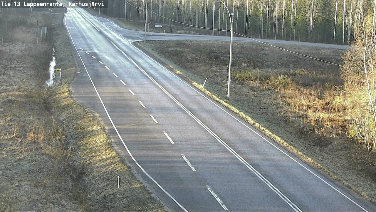 Kelikamerat Kuva Tie 13 Karhusjärvi, Lappeenranta, Etelä-Karjala