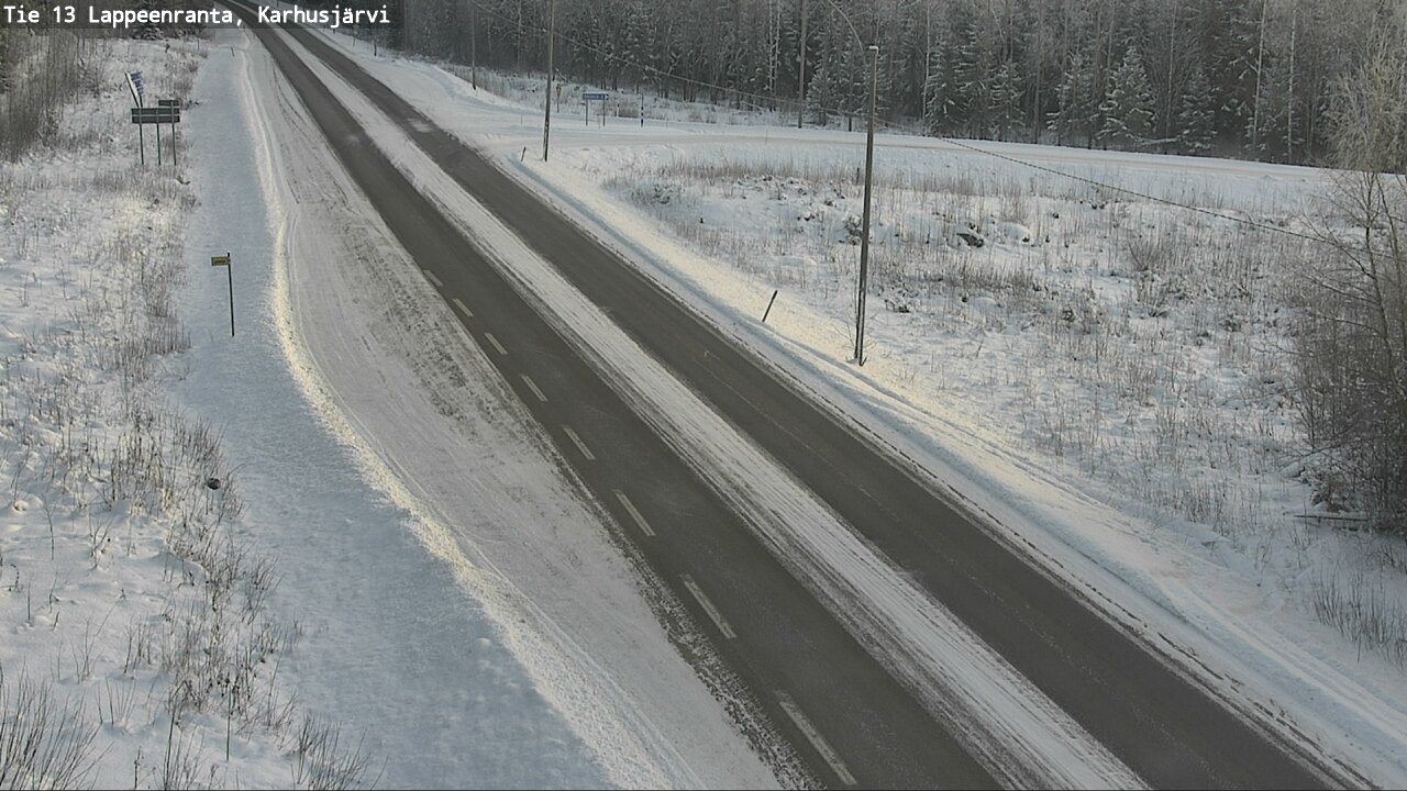 Kelikamerat Kuva Tie 13 Karhusjärvi, Lappeenranta, Etelä-Karjala