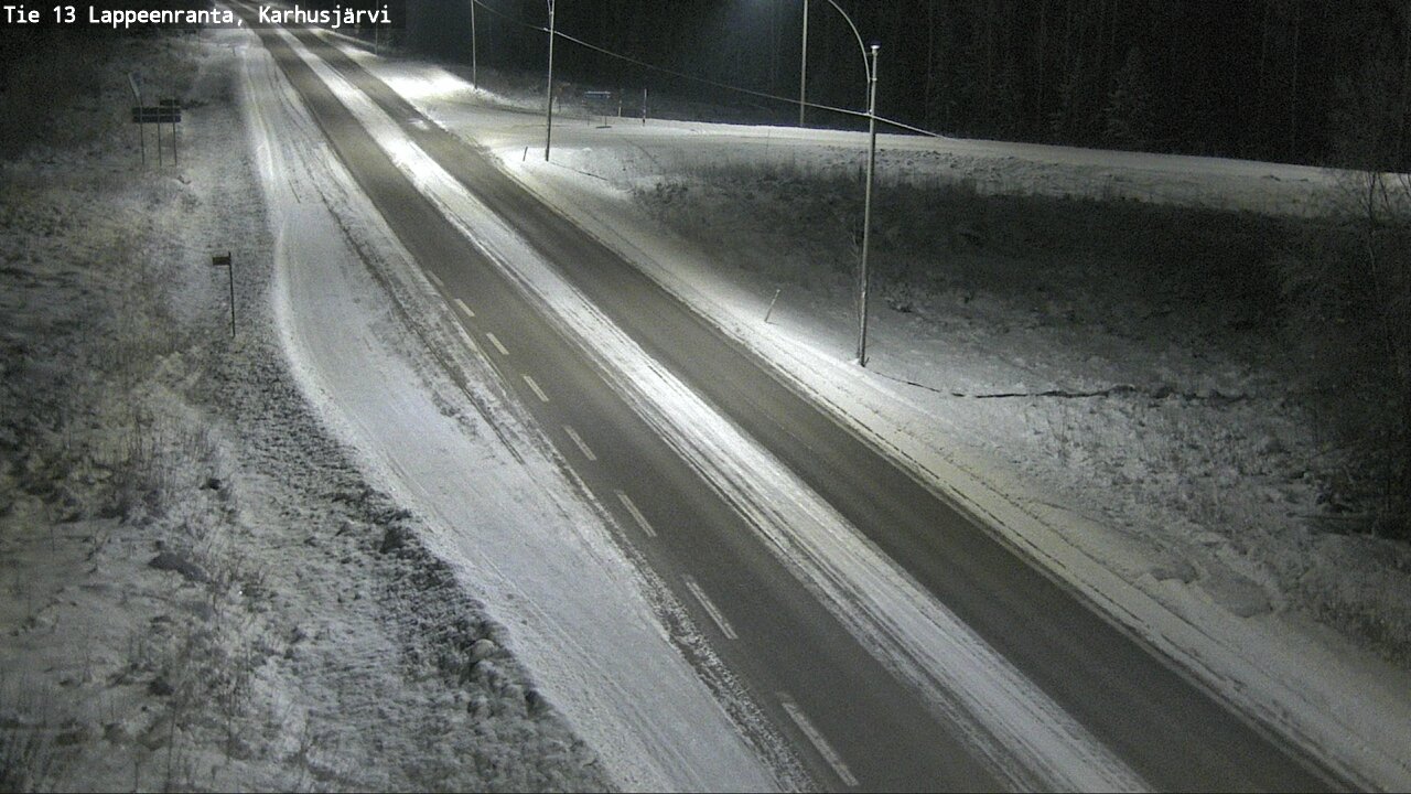 Kelikamerat Kuva Tie 13 Karhusjärvi, Lappeenranta, Etelä-Karjala