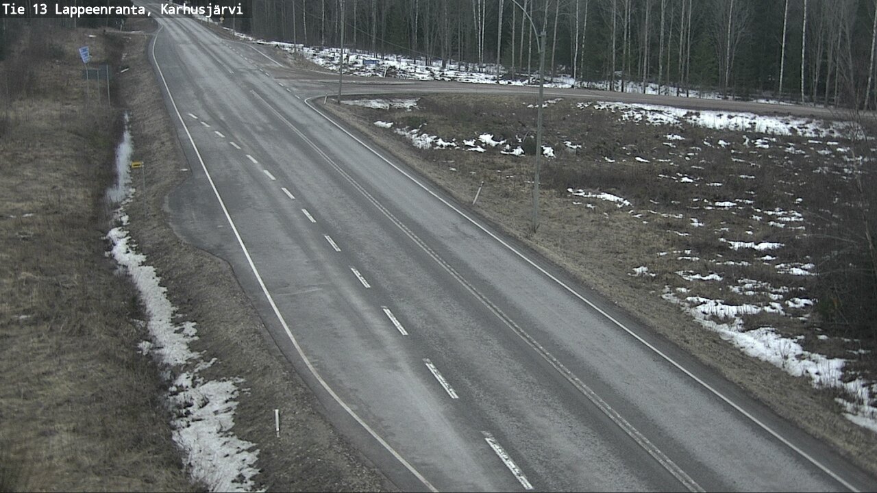 Kelikamerat Kuva Tie 13 Karhusjärvi, Lappeenranta, Etelä-Karjala