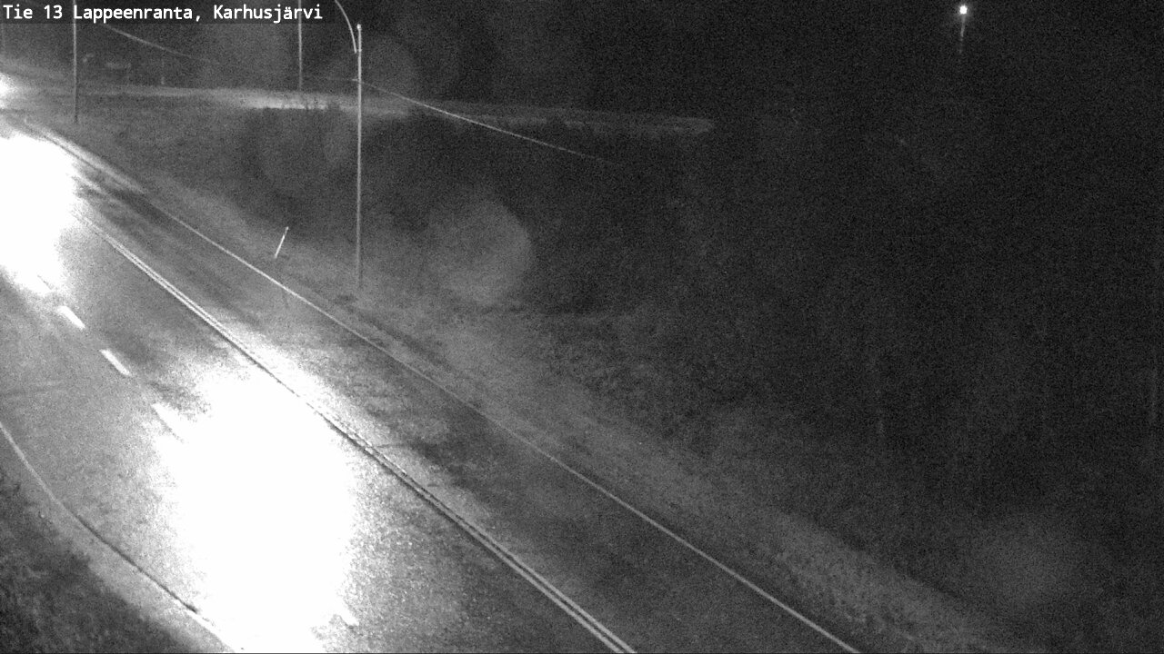 Weather Camera Image Road 13 Karhusjärvi, Lappeenranta, Etelä-Karjala