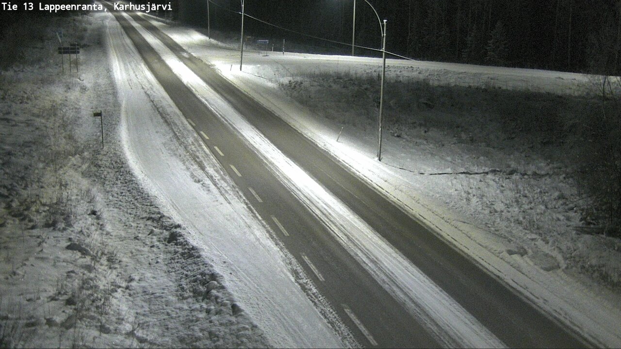 Kelikamerat Kuva Tie 13 Karhusjärvi, Lappeenranta, Etelä-Karjala