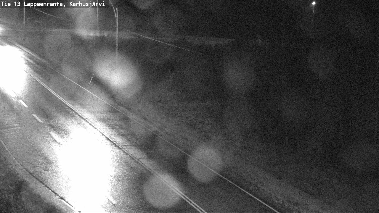 Weather Camera Image Road 13 Karhusjärvi, Lappeenranta, Etelä-Karjala
