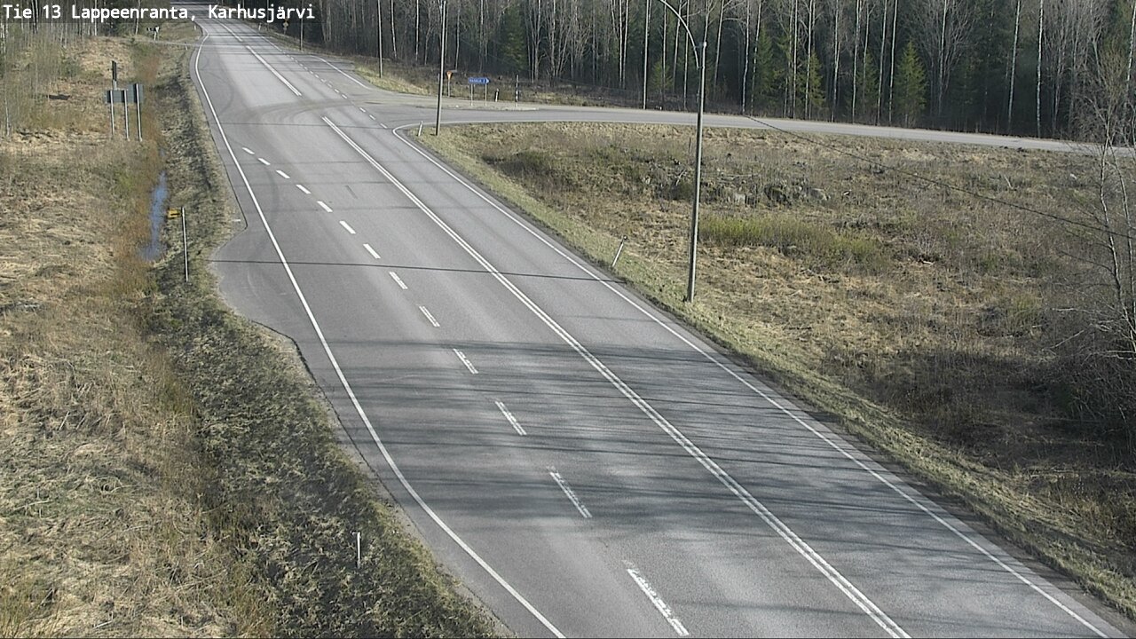 Kelikamerat Kuva Tie 13 Karhusjärvi, Lappeenranta, Etelä-Karjala