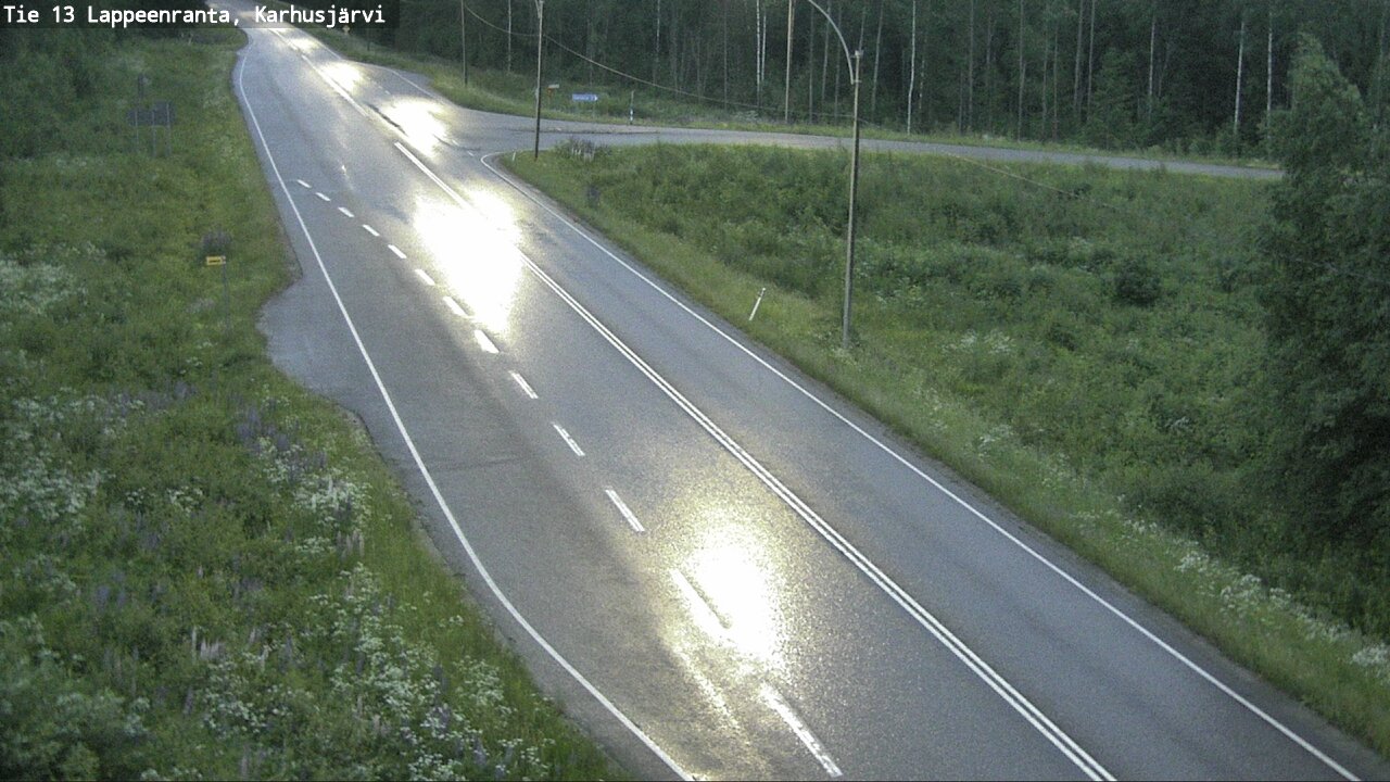 Kelikamerat Kuva Tie 13 Karhusjärvi, Lappeenranta, Etelä-Karjala