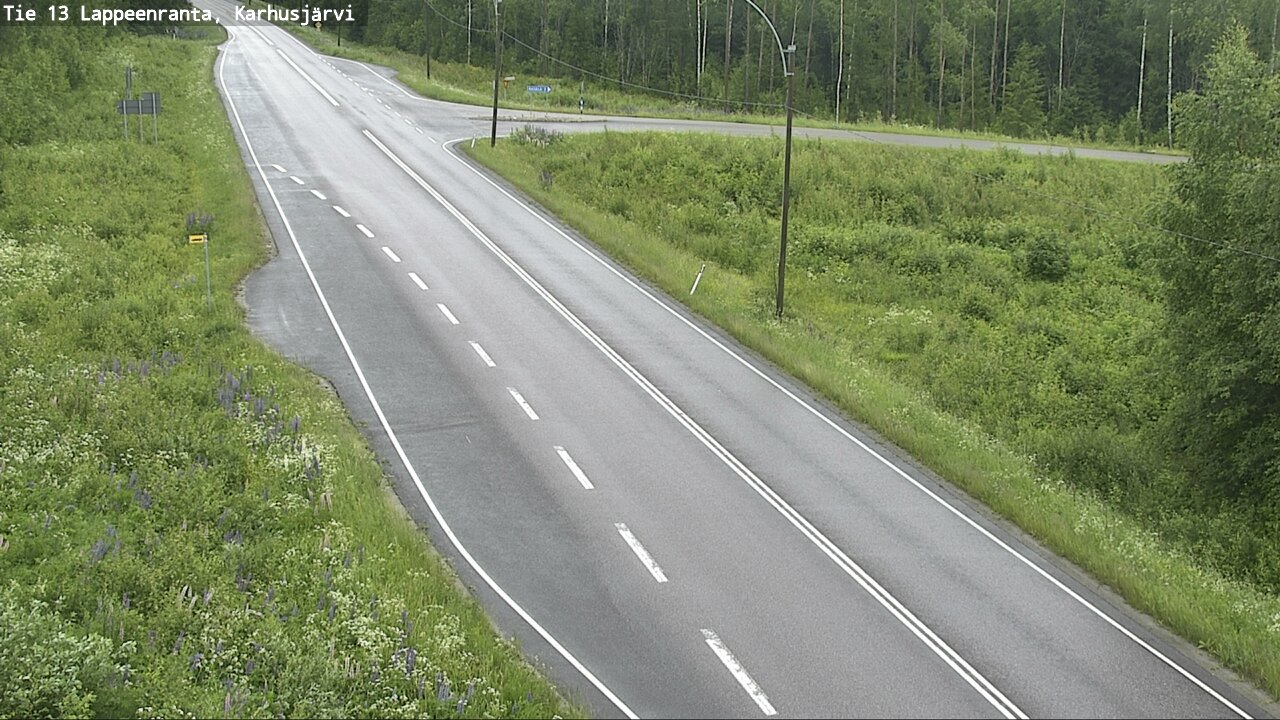 Kelikamerat Kuva Tie 13 Karhusjärvi, Lappeenranta, Etelä-Karjala