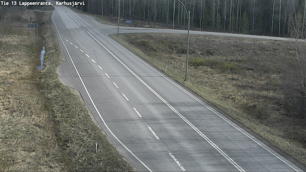 Kelikamerat Kuva Tie 13 Karhusjärvi, Lappeenranta, Etelä-Karjala