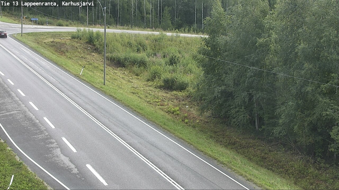 Kelikamerat Kuva Tie 13 Karhusjärvi, Lappeenranta, Etelä-Karjala