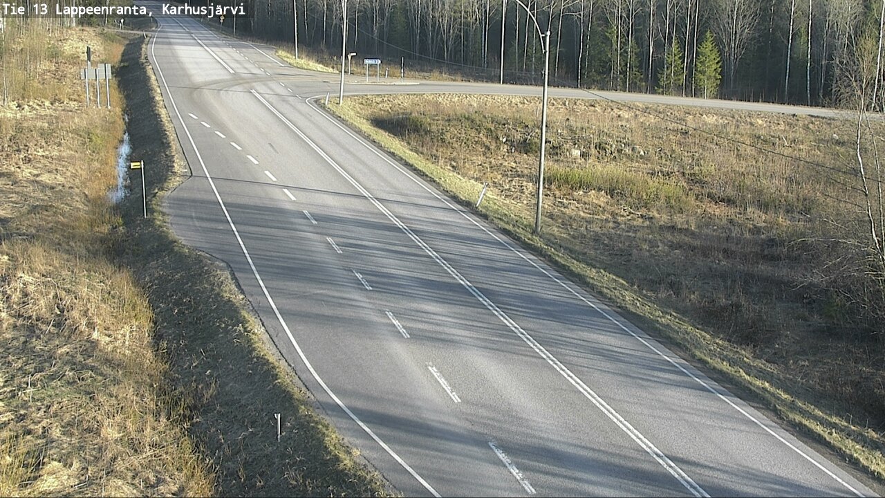 Kelikamerat Kuva Tie 13 Karhusjärvi, Lappeenranta, Etelä-Karjala